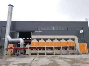 重庆铸造厂喷涂催化燃烧废气治理设备